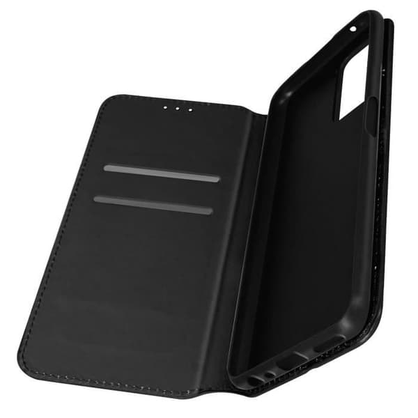 Cover Oppo A76, A96 og Realme 9i Flip Wallet Video Support sort