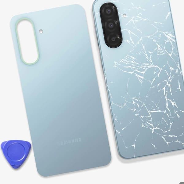 Erstatningsbatteri til Galaxy A17 4G Service Pack Samsung Lys blå Blå