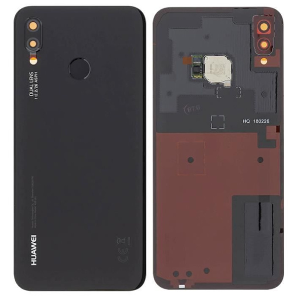 Batteri højttaler - Huawei - P20 Lite - Original - Sort - Perfekt erstatning Svart