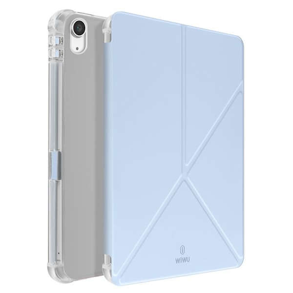 iPad 10.9'' 2022 Cover med Støttefunktion og Søvnmodus wiwu Blå Blå