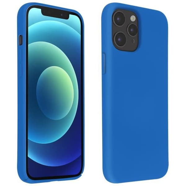 Coque - Apple - iPhone 12 Pro Max - Semi-rigid - Soft Touch - Kompatibel med QI Blå