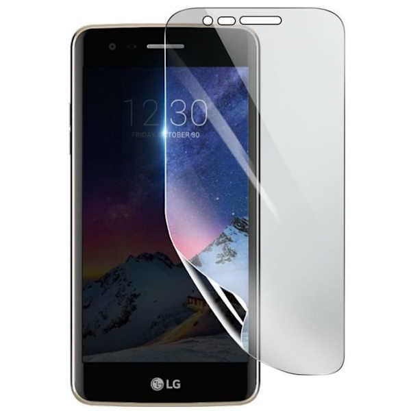 Näytönsuoja - 3MK - LG K8 (2017) - Iskunkestävä Hydrogeeli - Läpinäkyvä - Naarmuuntumaton Transparent