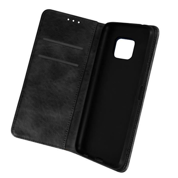 Plånboksfodral - AVIZAR - Nokia XR20 - Svart - Syll - Magnetisk - Unisex Svart