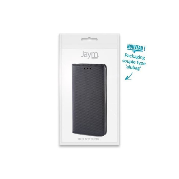 SORT MAGNETISK FOLIO CASE KOMPATIBEL TIL APPLE IPHONE 7/8