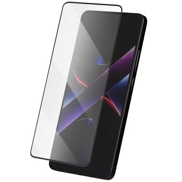 Härdat glas för Xiaomi Poco X7 Pro Repbeständig Svart Svart