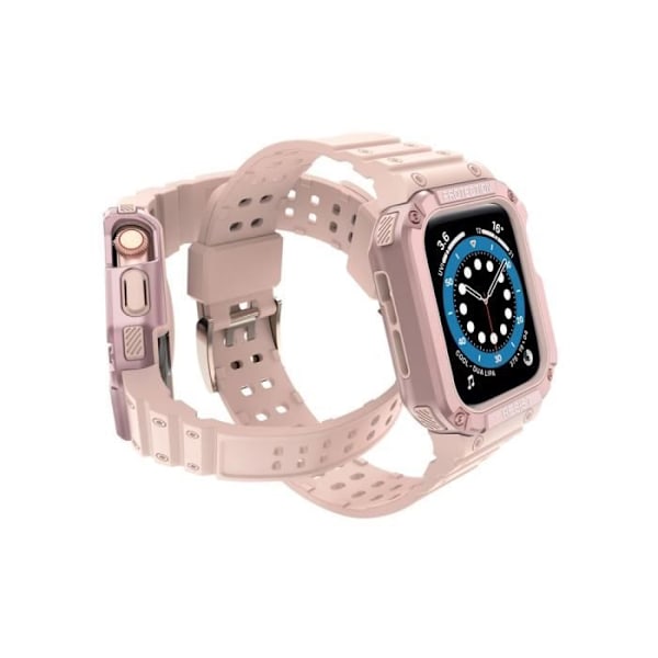 Rem för Apple Watch 42/44/45 mm i TPU Ultimate Eko Pink