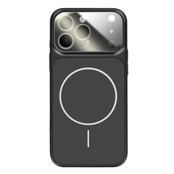 Cover til iPhone 14 Pro Max Kompatibel med MagSafe Mat AG Glas Sort Svart