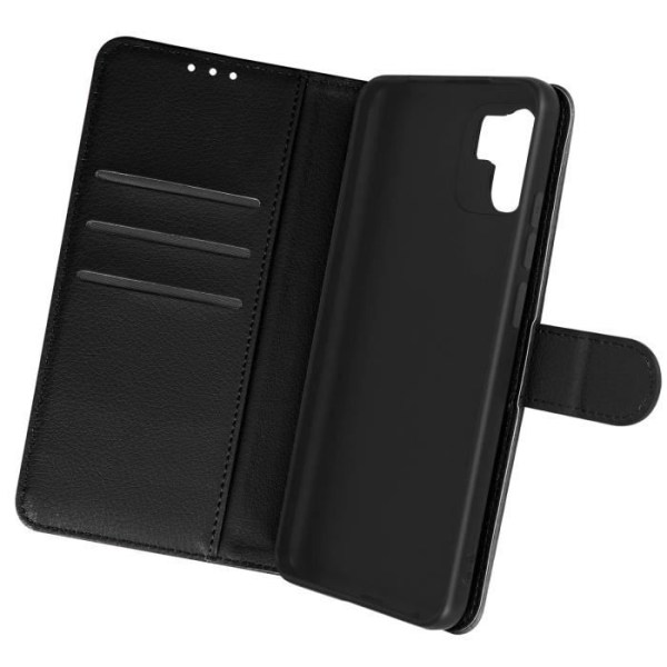 Xiaomi Redmi A1 Case Support Video Wallet Musta - AVIZAR - Jäykkä - Synteettinen - Mixed Svart