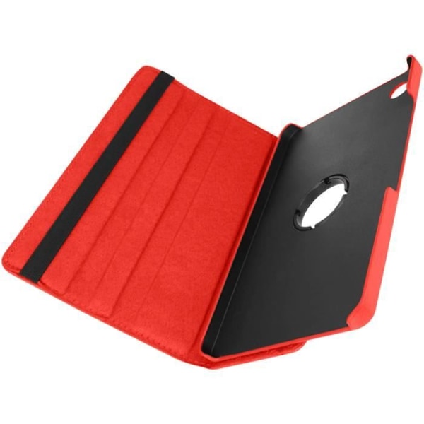 Foliokotelo - Samsung - Galaxy Tab A9 Plus - Punainen - 360° kierto - Täysi suoja Röd