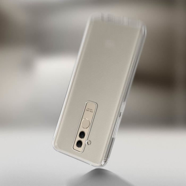 Coque - Huawei - Mate 20 Lite - Mjuk Skydd - Silikongel - Transparent Vit