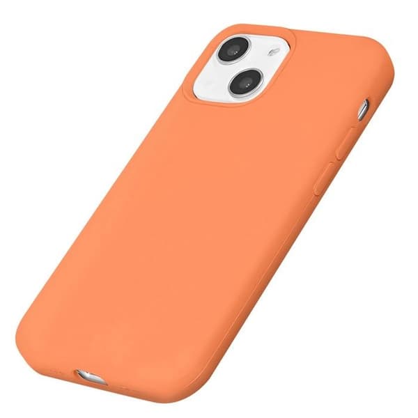 Cover - MOXIE - iPhone 13 - TPU - Blød Inderside - Stødabsorbering Apelsin