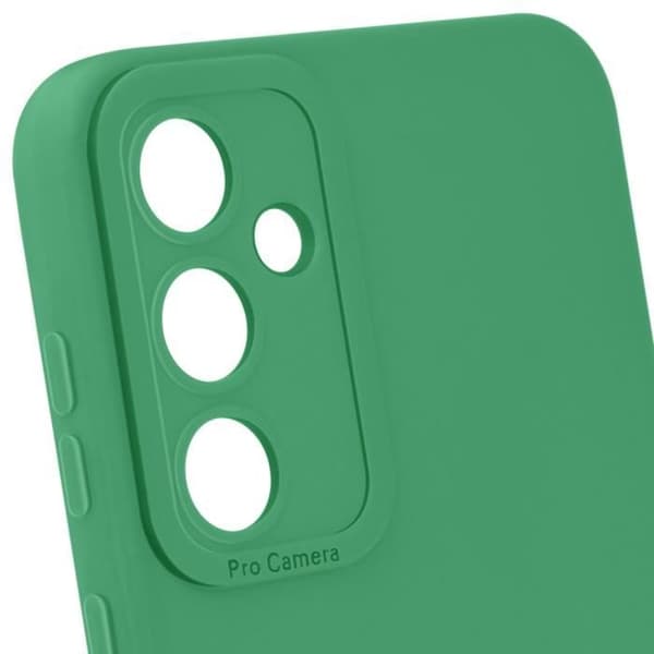 Etui til Samsung Galaxy A34 5G Silikone Mat Soft Touch Green Grön