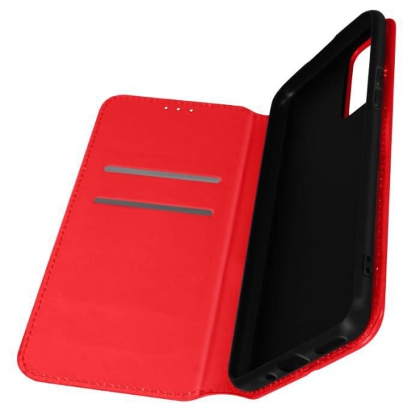 AVIZAR Wallet Case til Oppo Find X5 - Rød - Video Support funktion Röd