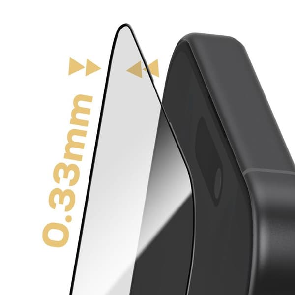 Härdat Glas - TACTICAL - iPhone 17 - Stötresistent - Multilager - Applicator Ingår Svart