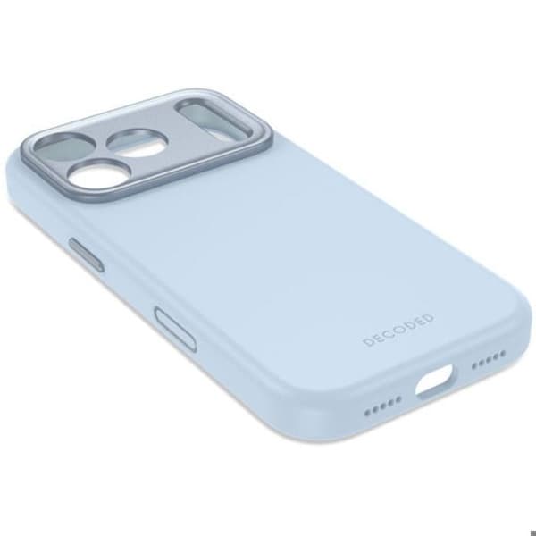 MagSafe-cover til iPhone 17 Pro / 18 Pro i antimikrobielt silikone Decoded Blå Blå