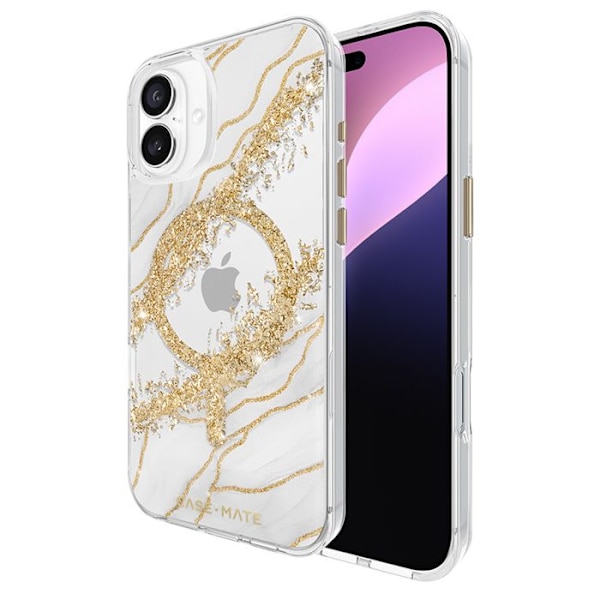 Coque för iPhone 16 Plus Granit - Case-Mate Mate Karat MagSafe granit