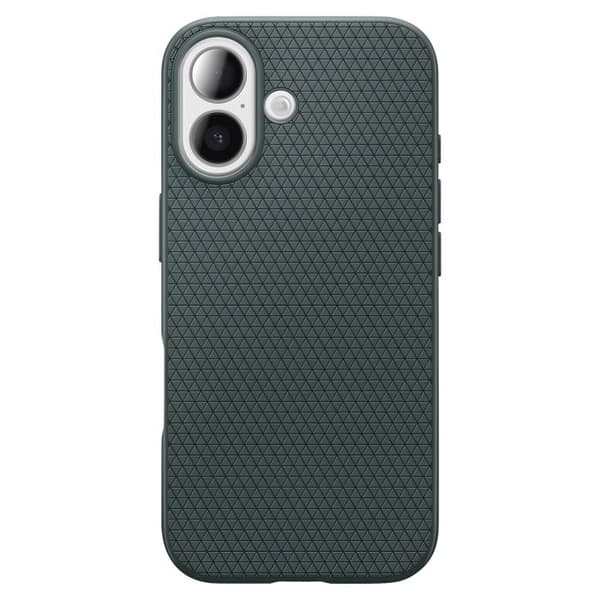 Cover til iPhone 17 - SPIGEN - Liquid Air - Blød - Skridsikker - Grøn Grön
