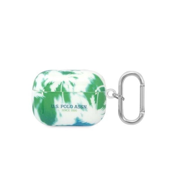 Coque Silicone pour Airpods Pro - U.S Polo Vihreä