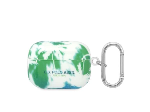 Siliconfodral för Airpods Pro - U.S Polo Grön Grøn