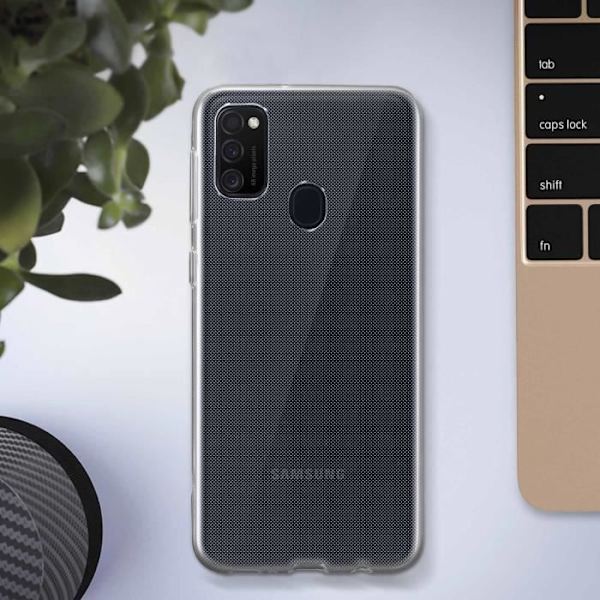 Coque - AVIZAR - M21 / M31 / M30s - Silikon Flexibel - Ultra tunn - Transparent Transparent