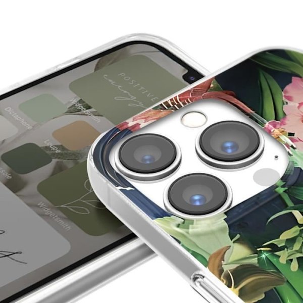 Fodral för iPhone 13 Pro med Dragonne Design Blomster Tropisk Guess Flerfärgad Flerfärgad
