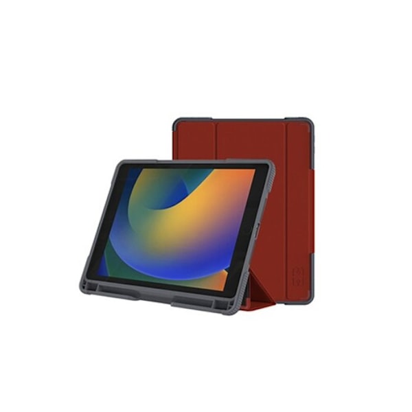 Folio Academy MW iPad 10.2 7. sukupolvi 8. sukupolvi 9. sukupolvi 2019 2020 ja 2021 Punainen Röd
