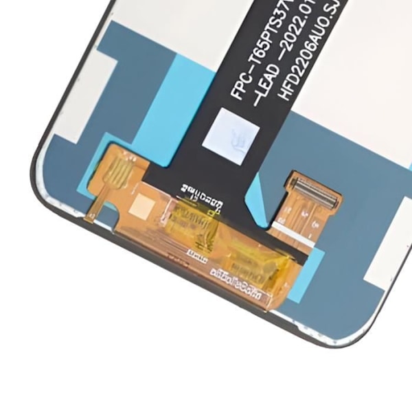 LCD-skärm och pekskärm för Nokia C21 Plus svart - AVIZAR - Skärmbyte - 5,5 tum - Android Svart