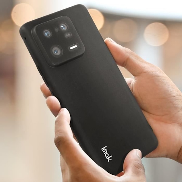 Coque - IMAK - UC-3 - Xiaomi Redmi 12C - Miljövänlig - Represistent - Stötskydd Svart