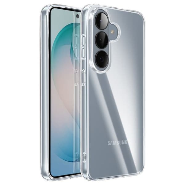 Cover til Galaxy S26 Blød Silikone Beskyttelse Mayaxess Transparent Vit