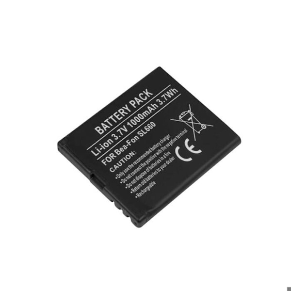 Vaihtobattery Bea-Fon SL660 3.7V 1000mAh Li-ion