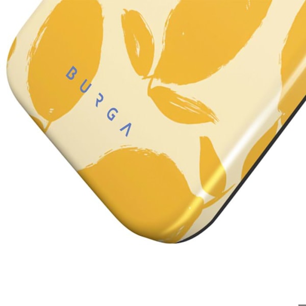 Coque MagSafe - Burga - iPhone 16 - Motif Lemon Tart - Stødsikker og ridsefrit - Elegant Gul