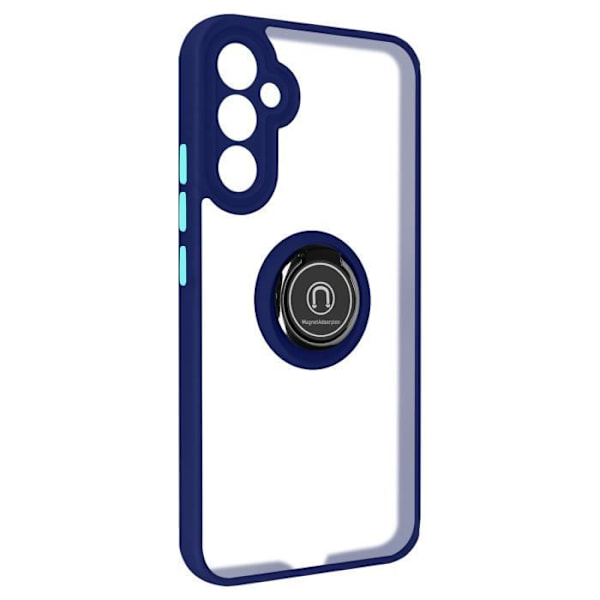 Fodral - AVIZAR - Samsung Galaxy A34 5G - Metallring - Videostöd - Blå Blå
