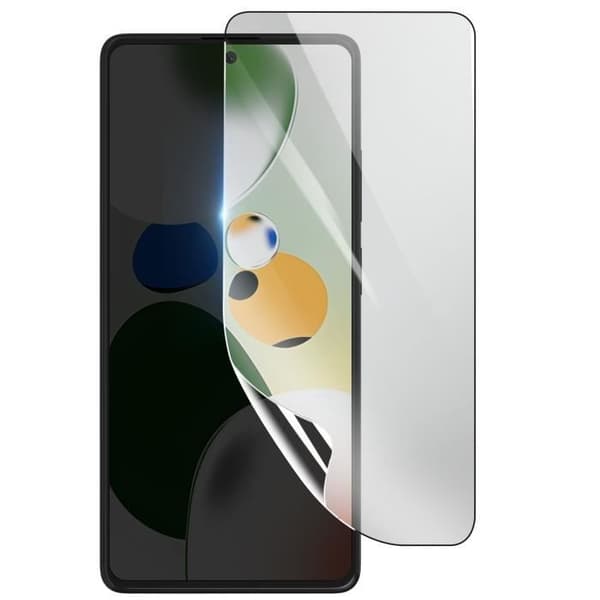 Skærmbeskyttelse - 3MK - Xiaomi Poco X5 Pro - Hydrogel Stødabsorberende - Transparent - Ridsefast Transparent