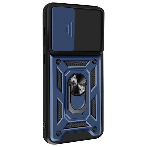 Coque til Samsung Galaxy A56 Ring Stand med Kamera Beskyttelse Mayaxess Blå Nat Blå