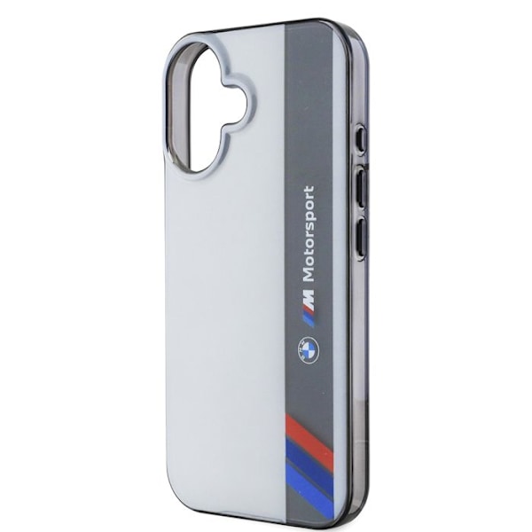 Skyddande skal för iPhone 16 IML Motorsport BMW Grå Grå