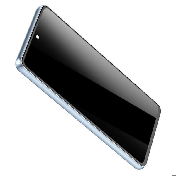Skærm til Galaxy A53 OLED-panel med berøringsglas og lys blå ramme Blå