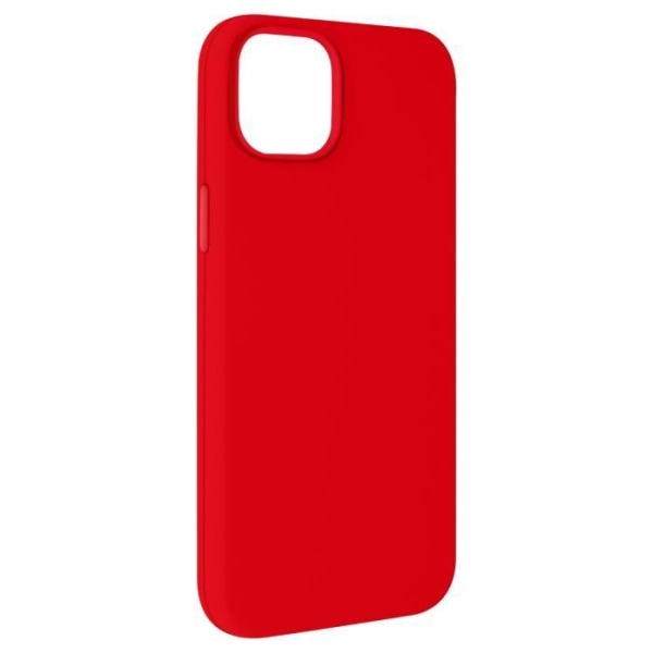 Cover til iPhone 15 Plus - AVIZAR - Fast Cover - Halvstivt - Soft-touch - Rød Röd