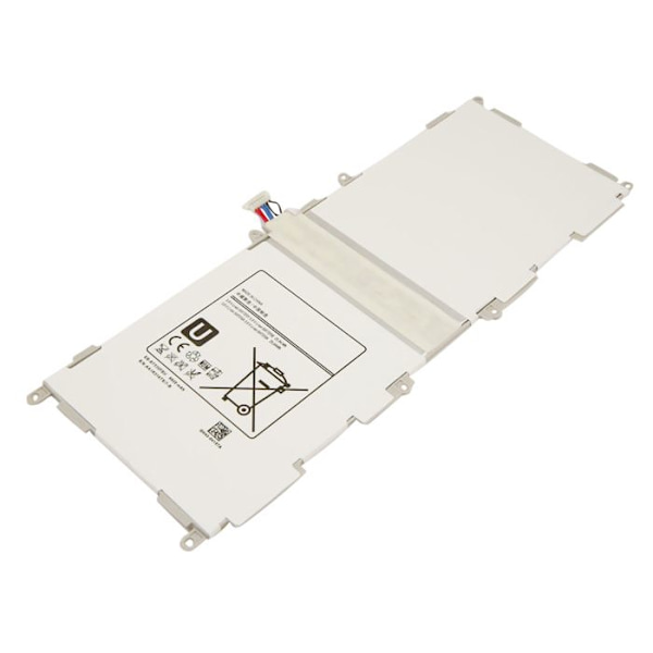 Batteri för Galaxy Tab 4 10.1 SM-T530 Li-Polymer 3.8V 6800mAh 25.8Wh Vit Vit
