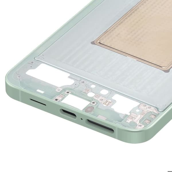 Originalt Centralt Chassis til Galaxy S25 Plus Præcis og Sikker Pasform Samsung Vandgrøn vatten grönt