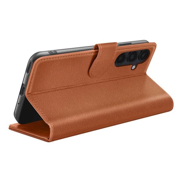 Plånboksfodral - ZANAÉ - Galaxy A16 - Brun - Videostöd - Magnetflik brun