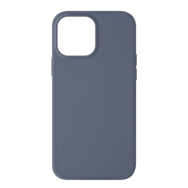 iPhone 13 Pro Max fodral Halvstyv silikon Mjuk yta skiffergrå grå