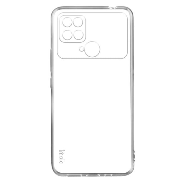 Pehmeä ja ohut suojakotelo Xiaomi Poco C40:lle - IMAK - Läpinäkyvä - Korotetut kameran reunat Transparent