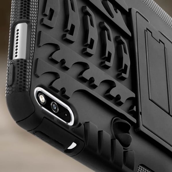 Fodral - AVIZAR - Huawei MatePad 10.4 - Stötsäker Bi-Material - Stöd för stöd svart Svart