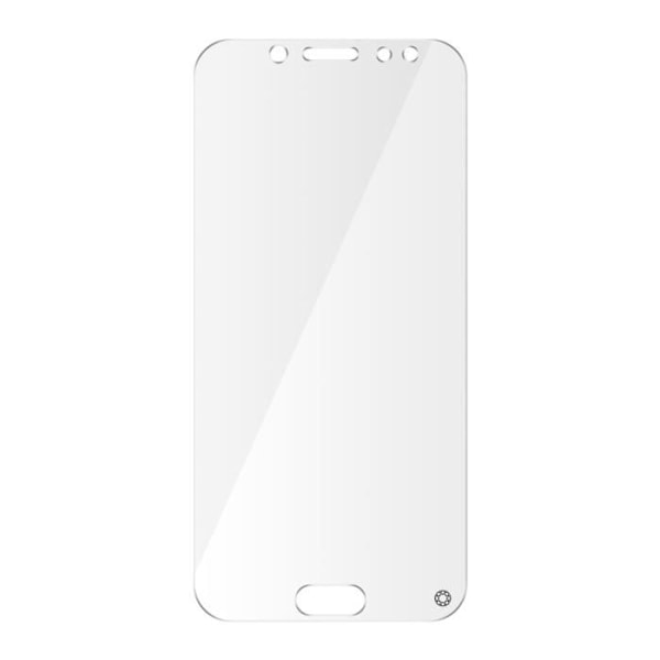 Uknuserligt glas til Samsung J7 2017 livstidsgaranti Force Glass klart Vit