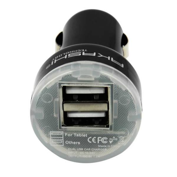 AKASHI Altadif Biladapter - För iPad - 5V DC-utgång