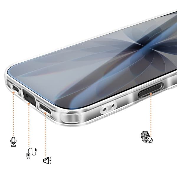 MagSafe-cover til iPhone 17 Ultra Forstærket Bi-materiale Sort Svart