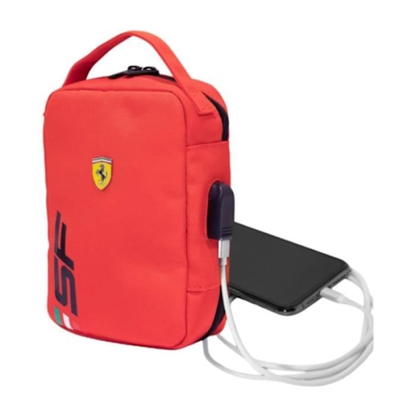 Kompakti Matkalaukku Malli SF Ferrari Punainen Röd