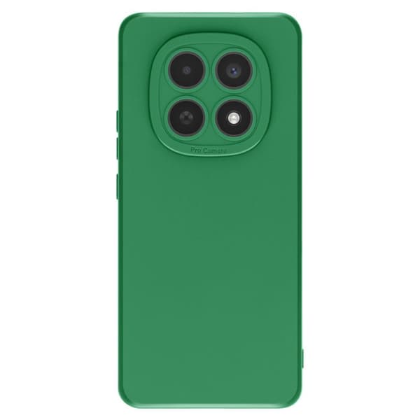 Silicone Cover til Redmi Note 15 med Forstærkning til Kamera Blok Grøn Grön