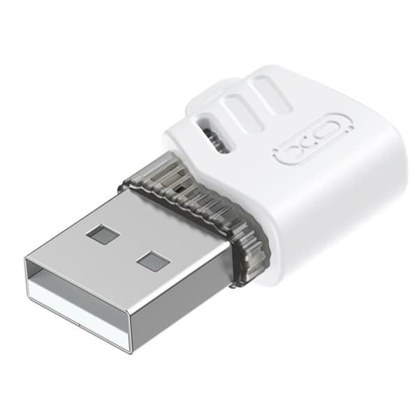 OTG USB-C adapter - XO - Hun til Han - Opladning - Dataoverførsel - Hvid