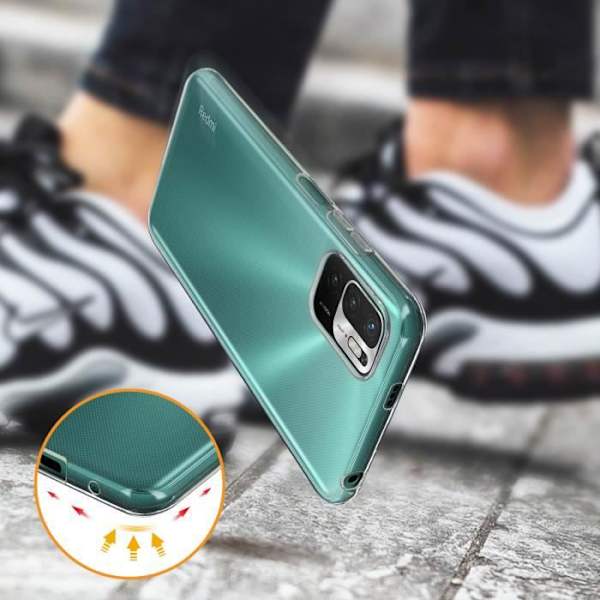 Fodral - Xiaomi - Redmi Note 10 5G - Transparent - Silikon Gel - Ultratunn Transparent